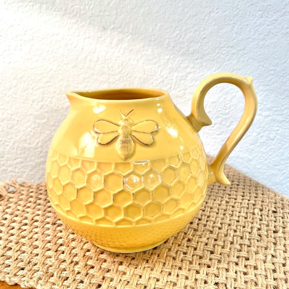 Vintage Honey Butter Tableware Beehive Pitcher